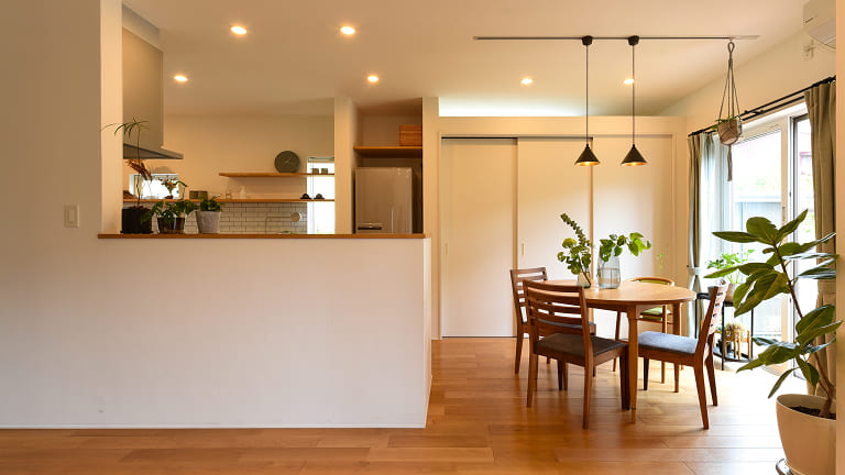 モデルハウスの内観