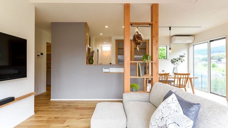 モデルハウスの内観