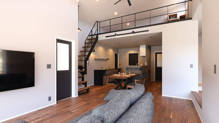 モデルハウスの内観