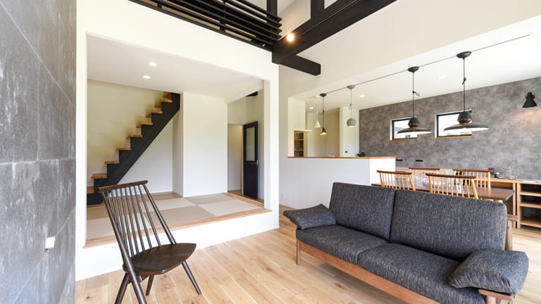 モデルハウスの内観