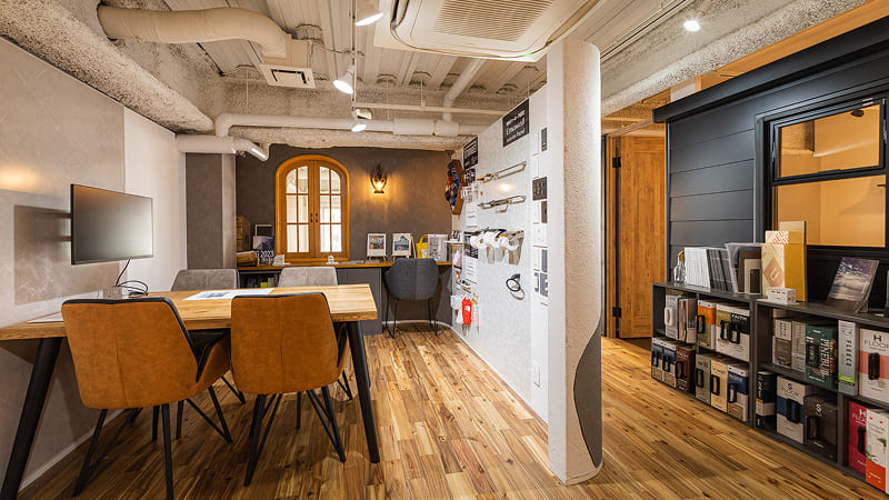 オネストアークのショールーム