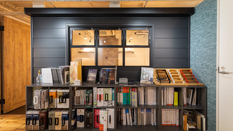 オネストアークのショールーム