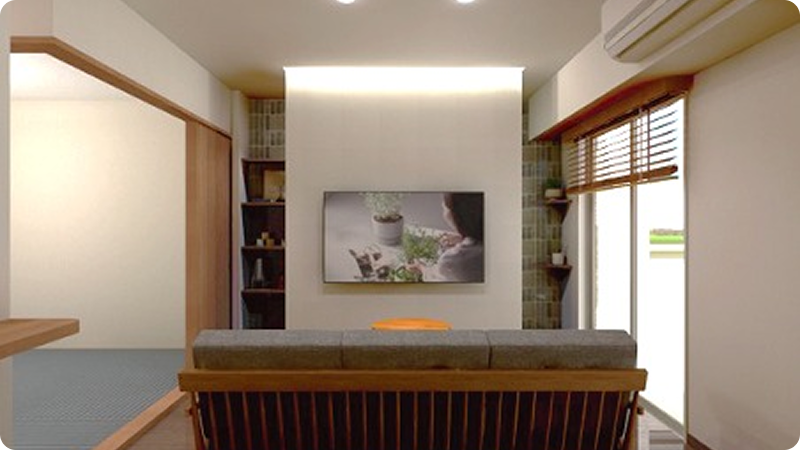 水廻り・クロス(壁紙)LDKワンポイント改修プラン