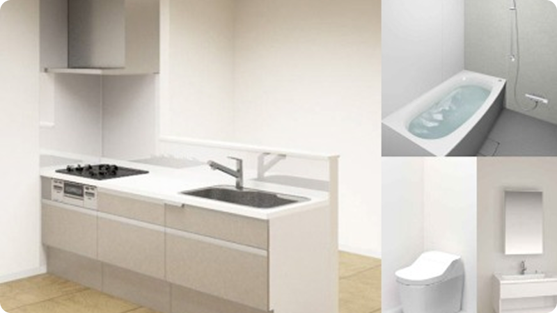 水廻り・クロス(壁紙)改修プラン