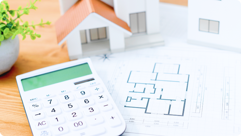 総額で住宅ローンが組める