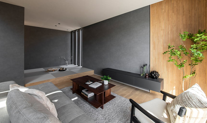 標準仕様をベースに設計された佐久モデルハウス 【tRism】の写真