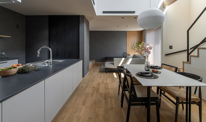 標準仕様をベースに設計された佐久モデルハウス 【tRism】の写真