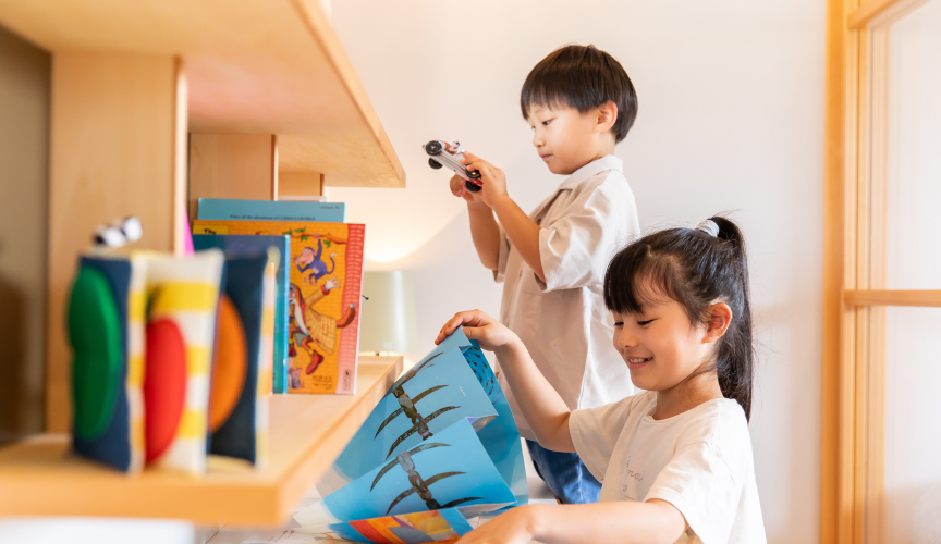 完全自由設計の注文住宅。自然素材を使い、理想の空間を丁寧に形にする。