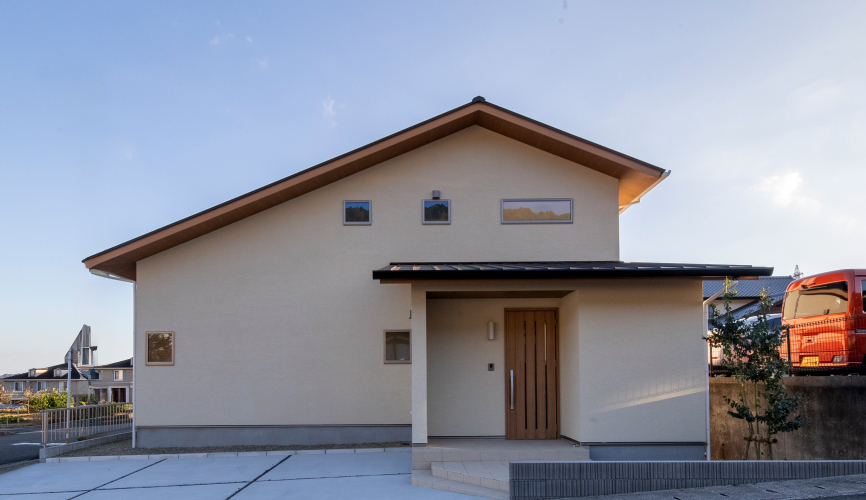 開放感のある吹き抜けリビング