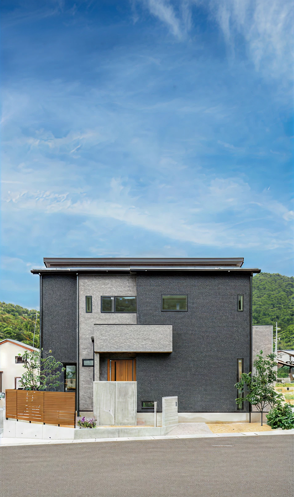 株式会社ジューケンが建てた住宅の外観