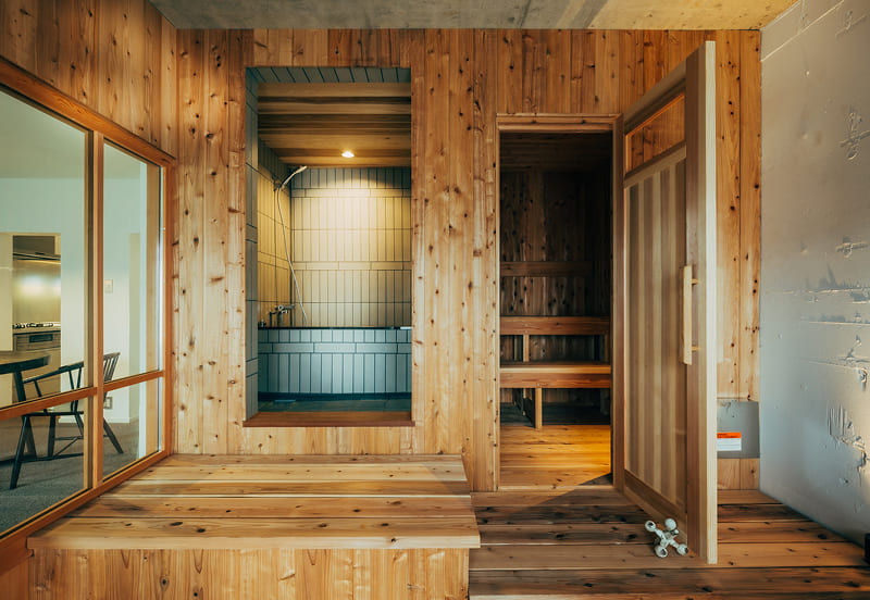 サウナ付き住宅へリノベーション