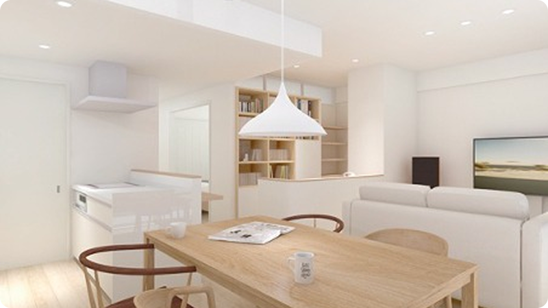 間取り変更を伴う全面改修プラン