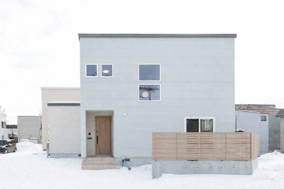 モデルハウスの外観